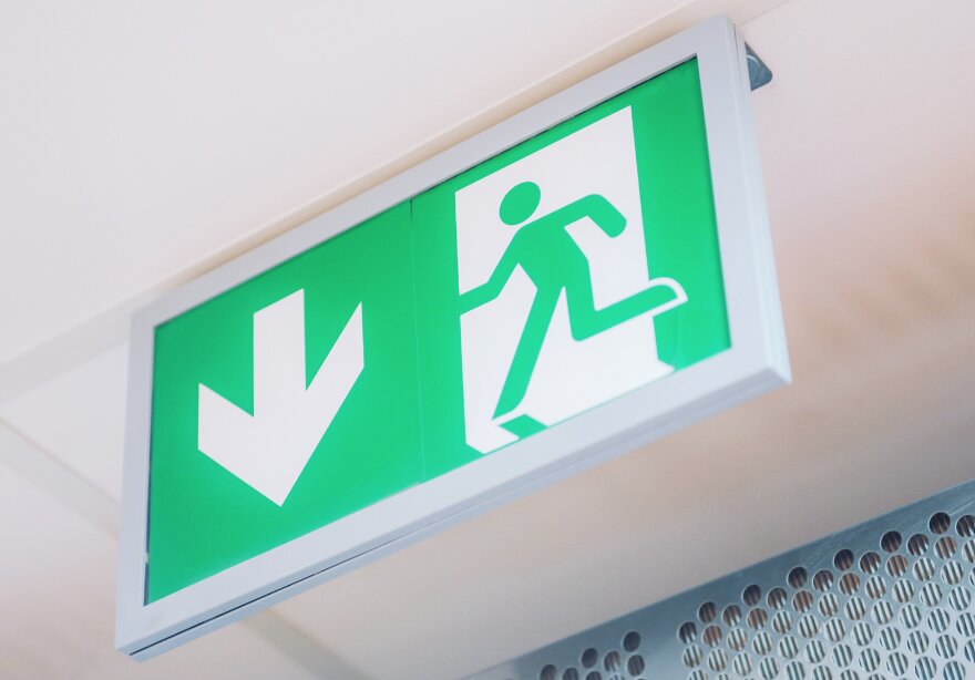 exit-sign-follow-evacuation-scheme-information-fire-drill