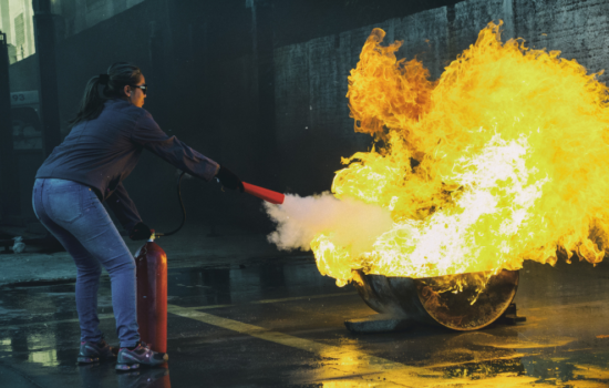 What is fire safety training?